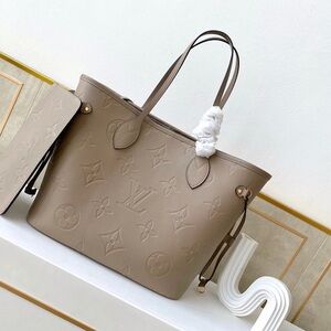 Louis Vuitton Tan Tote Bag